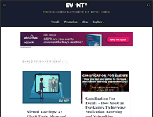 Tablet Screenshot of eventmanagerblog.com